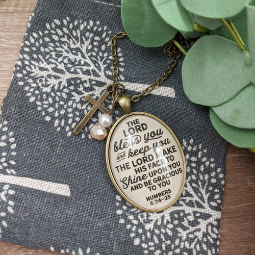 The Lord Bless You and Keep You Necklace