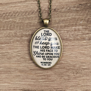 The Lord Bless You and Keep You Necklace