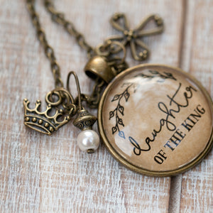 "Daughter of the King" necklace