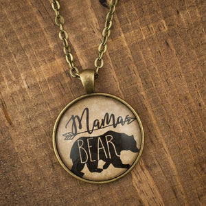 "Mama bear" necklace
