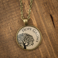 "Hope Grows" necklace