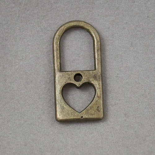 Heart Lock Charm