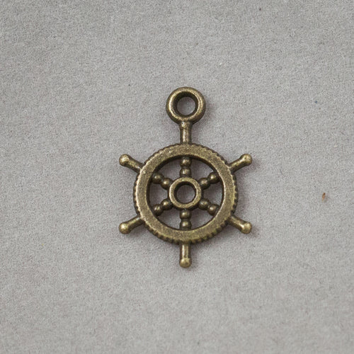 Ship's Wheel Charm