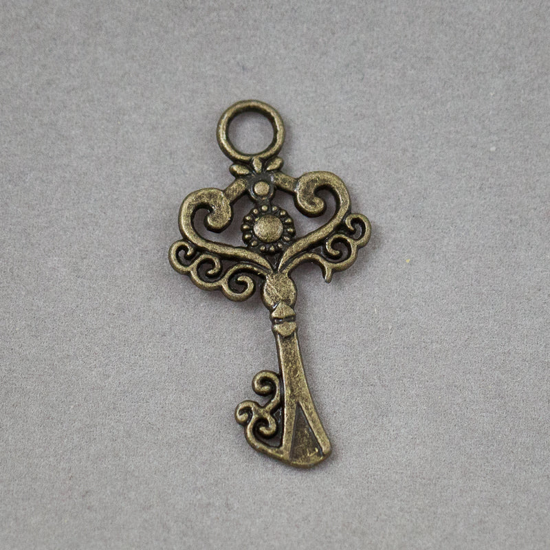 Ornate Key Charm