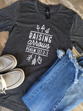 Raising Arrows T-shirt (heather charcoal)