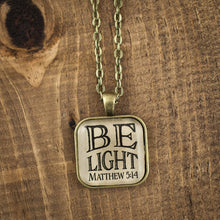 "Be Light" necklace
