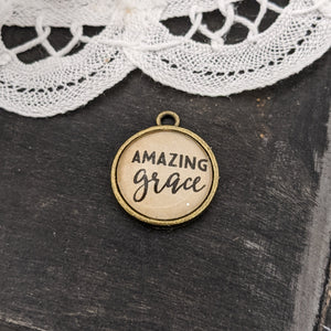 "amazing grace" Bracelet Tag
